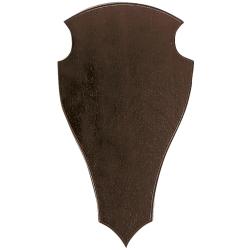 &Eacute;cusson en bois massif 40x23cm (Couleur: sombre)