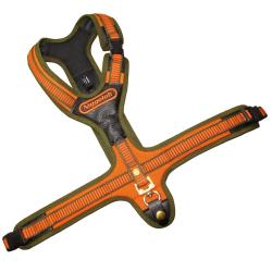 Harnais pour chien Mod&egrave;le orange