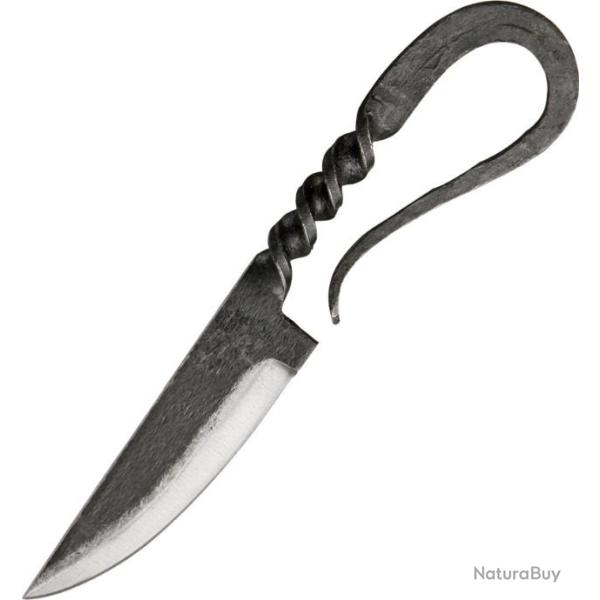 Couteau Mdival Brut de Forge Lame Acier carbone 1095 PA7867
