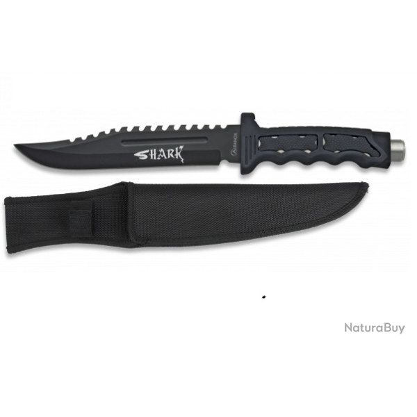 Couteau militaire tactiques SHARK avec scie