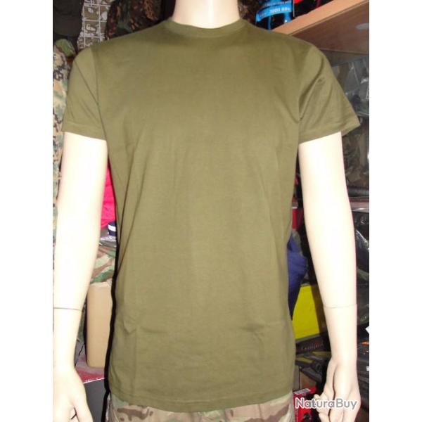T-shirt Arm�e Fran�aise kaki maillot vert olive drab od tee shirt militaire