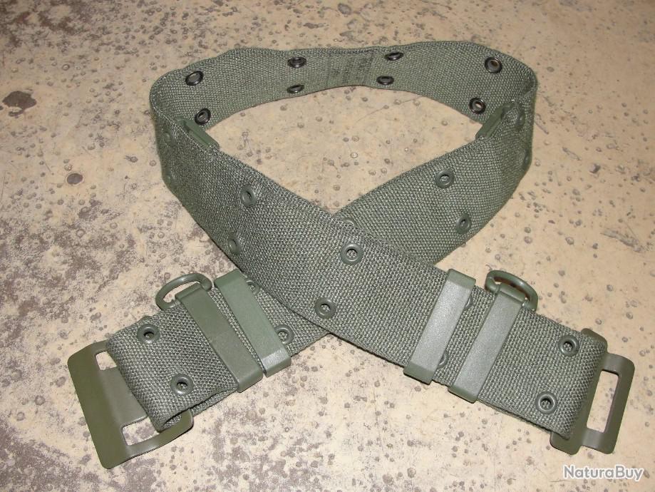 Ceinturon Famas Kaki - Armée Française - Neuf - Vert V.A. - Équipement Militaire