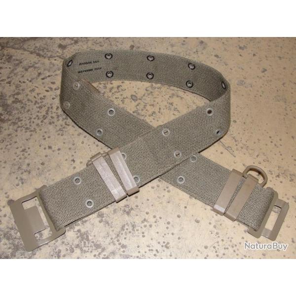 Ceinturon ceinture Famas kaki clair Arme Franaise neuf beige marron dsert