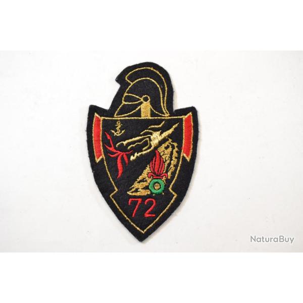 Insigne brod� / patch 72e Bataillon du G�nie 72 BG
