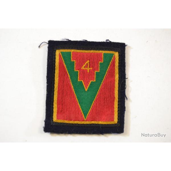 Insigne brod� / patch 4 DI D.I. Division d'Infanterie