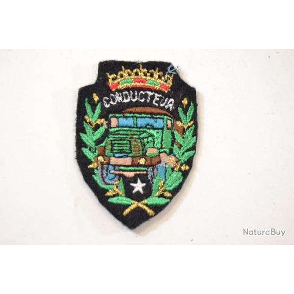 Insigne brod� / patch fantaisie conducteur poids lourd. L�gion Etrang�re / quille ?