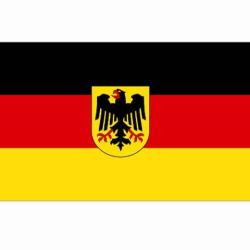 Drapeau Allemagne w/Aigle (101 Inc)