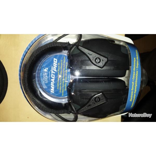 casque de protection electronique anti-bruit IMPACT PRO