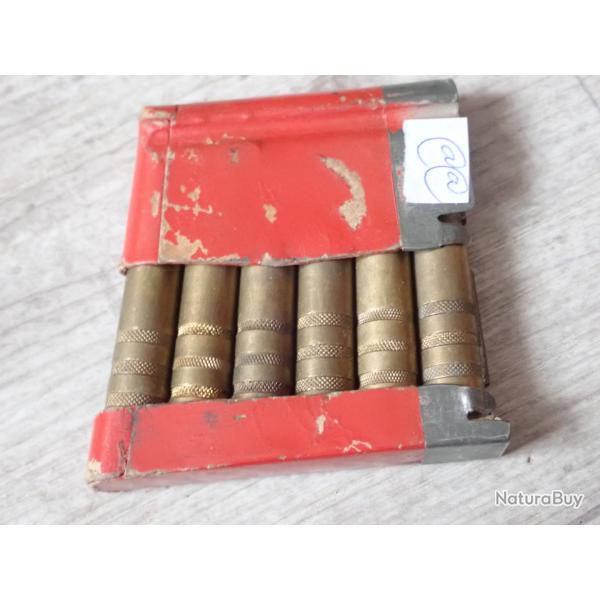 Rare clip de chargement pour fusil Schmidt Rubin Suisse Cartouches manipulation mdle 1918