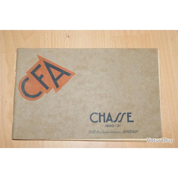 catalogue du COMPTOIR FRANCO AMERICAIN 1930-1931 ANSON DEELEY HELICE DARNE MAUSER GRAS FLOBERT.....