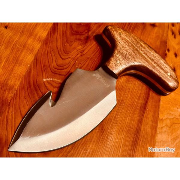 Robuste d�pouilleur - Conception artisanale - Teck - 5 mm !