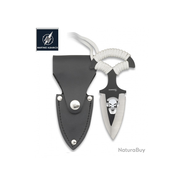 Couteau de Ceinture Push Dagger Skull Punisher