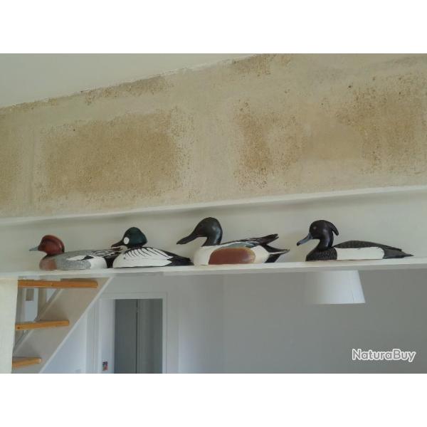 Lot de 4 formes bois