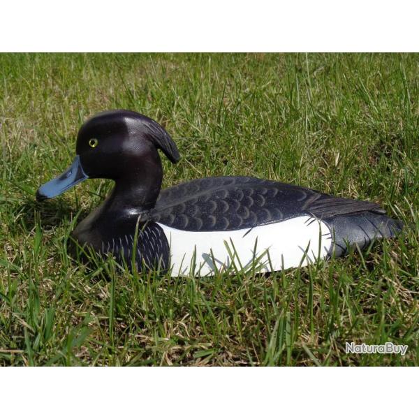 Blette en bois morillon decoy