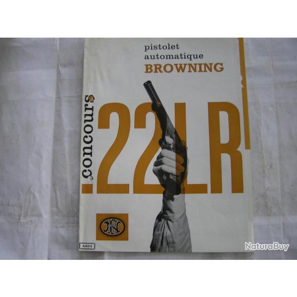 MANUEL  d'UTILISATION BROWNING 22LR concours
