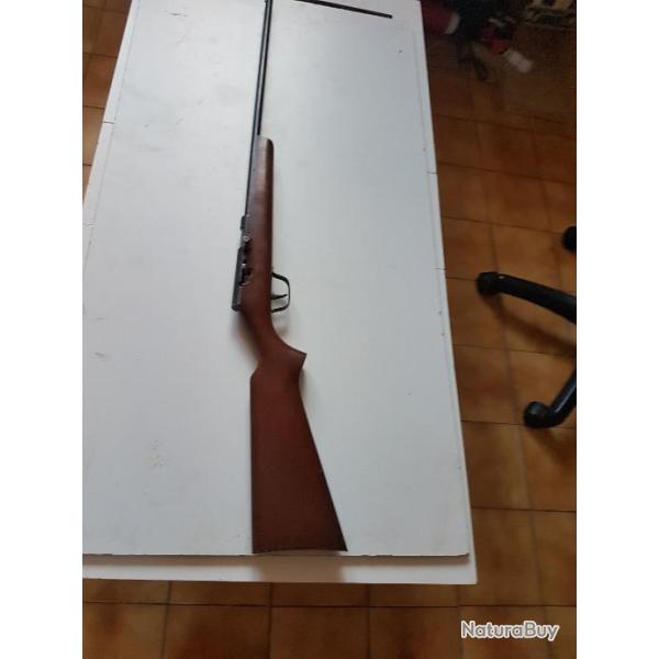 carabine  culasse lineaire  ancienne en 9mm de la  manufacture de nice.