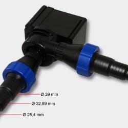 Pompe &agrave; eau de bassin filtre filtration cours d'eau eco aquarium petit &eacute;tang eco 6000l/h 40 Watts 4