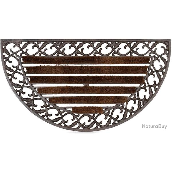 Paillasson tapis porte d'entr�e essuie-pieds fonte 72 x 39 cm 2013037