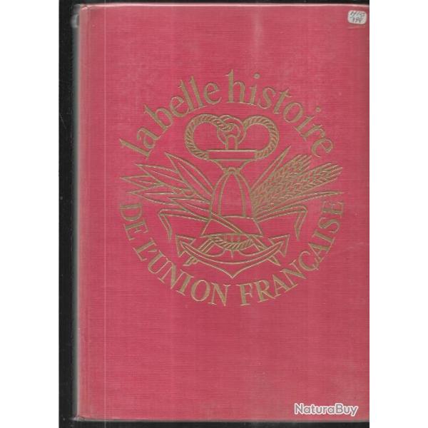 la belle histoire de l'union fran�aise de marc luc (vignettes coll�es complet)