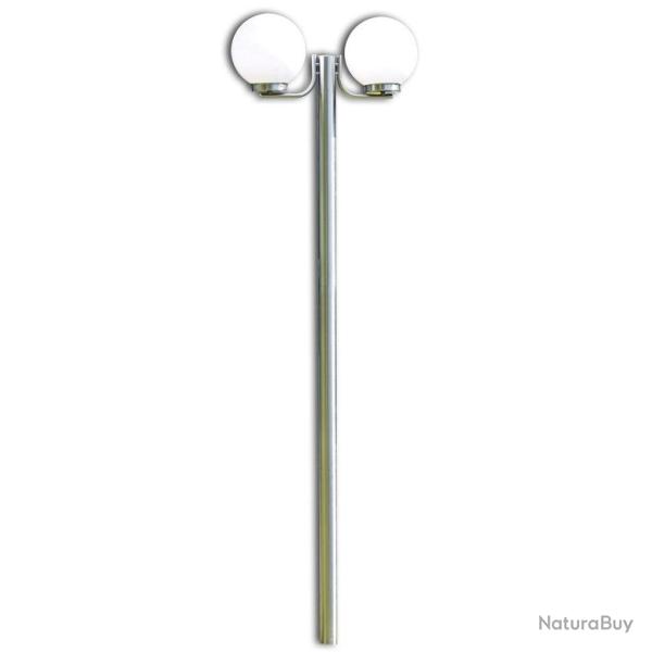 Lampadaire double boule 220 cm luminaire dcoration 2402078