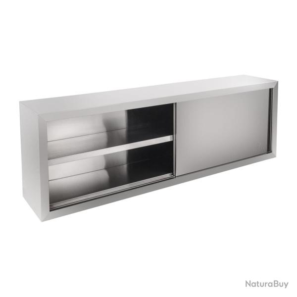 Armoire murale cuisine professionnelle inox 160 x 40 x 65 cm 3614121