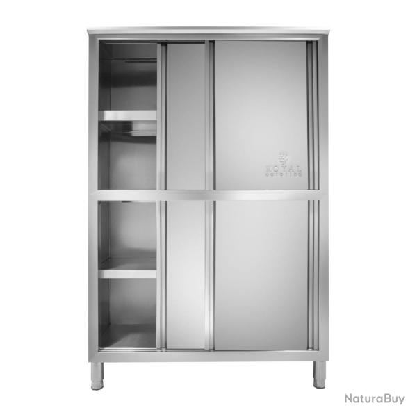 Armoire cuisine professionnelle inox 4 �tages 50 x 118 x 180 cm 3614123