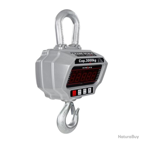 Crochet peseur industriel professionnel gris 3t / 1kg 3414100