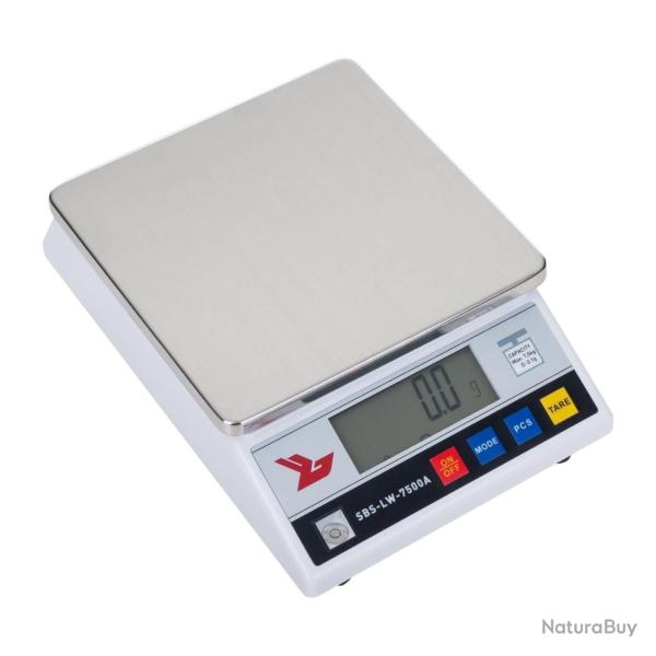Balance de pr�cision digitale professionnelle cuisine laboratoire 7.500g / 0.1g 3414125