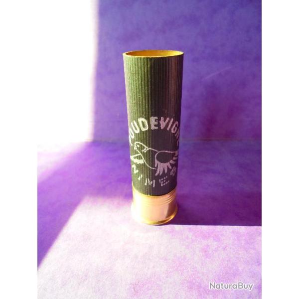 DOUILLE ANCIENNE JAMAIS CHARGEE  ARMURERIE POUDEVIGNE NIMES CAL.12 POUR LA COLLECTION