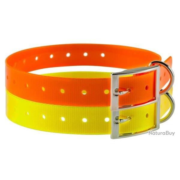 Collier pour chien polyur�thane Orange