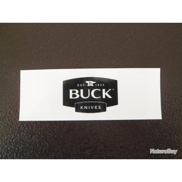Superbe autocollant BUCK Knives Est 1902