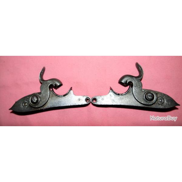 Paire de platine Platine  Percussion   dbut ou dbut  20me  PL99