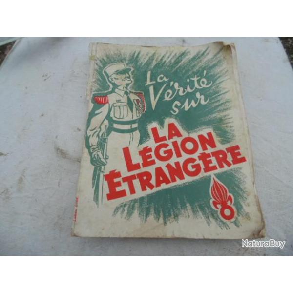 livret d'engagement L�gion Etrang�re Sidi Bel Abes colo colonial   indo indochine