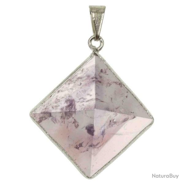 Pendentif pyramide en am�thyste