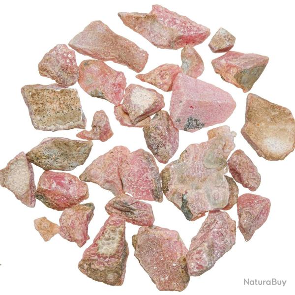 Pierres brutes rhodochrosite - 1 � 3 cm - 50 grammes