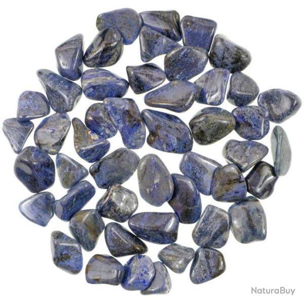 Pierres roul�es dumortierite - 1.5 � 2 cm - 25 grammes