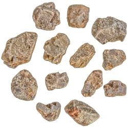 Pierres brutes zircon - 2 &agrave; 3 cm - Lot de 2