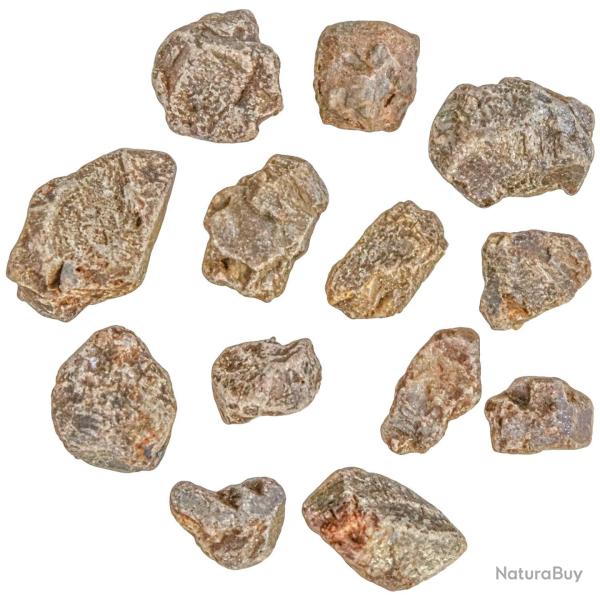 Pierres brutes zircon - 2 � 3 cm - Lot de 2