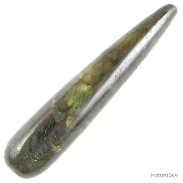 B�ton base de massage en labradorite
