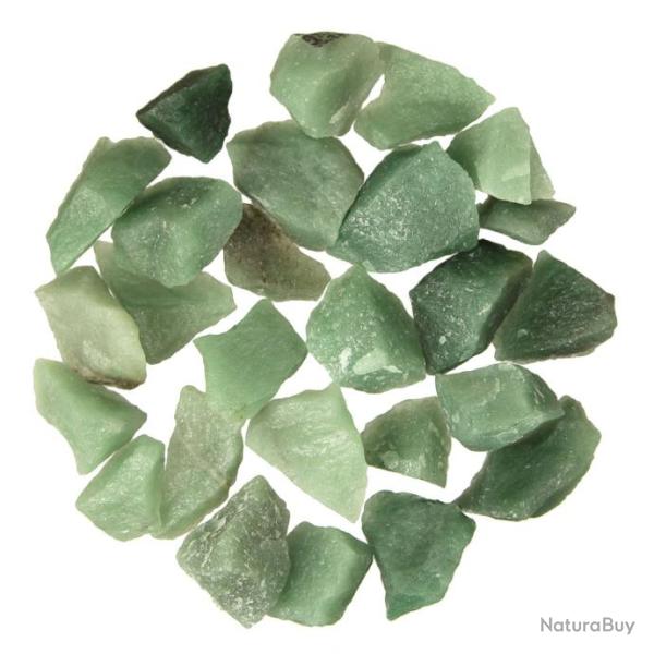 Pierres brutes aventurine verte - 3 � 4 cm - 100 grammes