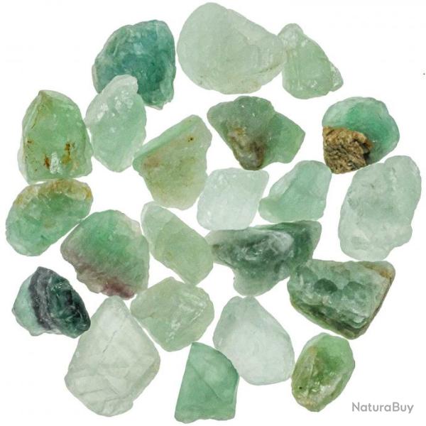 Pierres brutes fluorite - 3 � 5 cm - 200 grammes