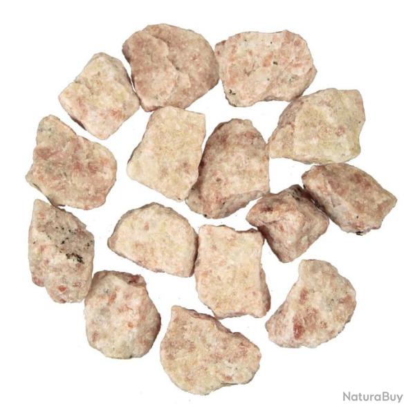 Pierres brutes pierre de soleil - 3 � 5 cm - Lot de 3