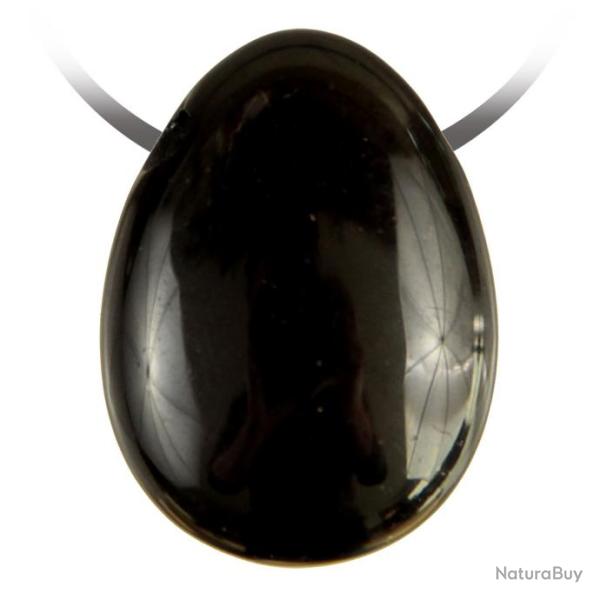 Pendentif goutte pierre perc�e en onyx