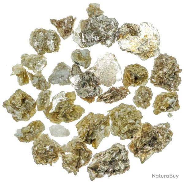 Pierres brutes muscovite - 1 � 3 cm - 100 grammes