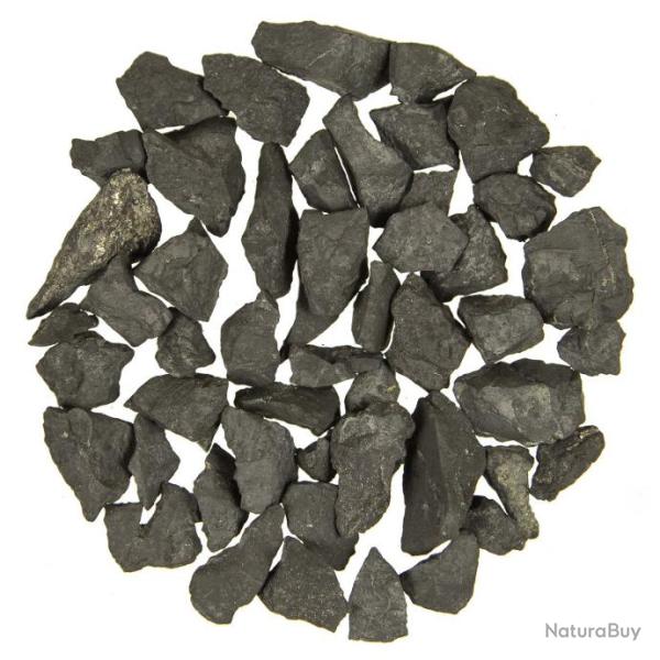 Pierres brutes shungite - 1 � 4 cm - 100 grammes