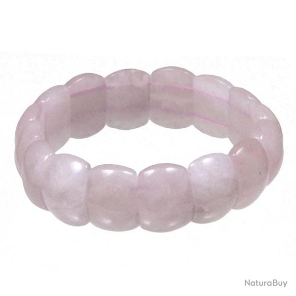 Bracelet min�ral en quartz rose