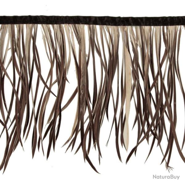 Plumes biot d'oie - Frange 20 cm