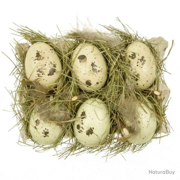 Boite � oeufs d�co � la fa�on nid d'oiseau