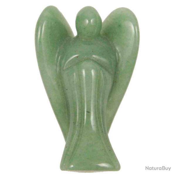Statuette ange en aventurine verte - 5 cm