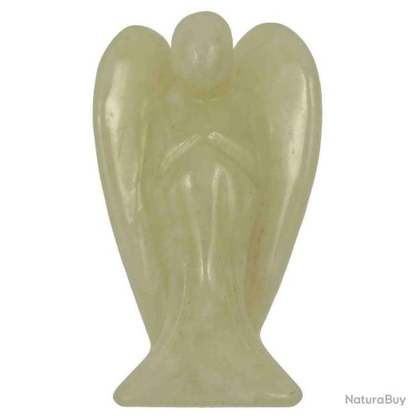 Statuette ange en jade vert - 5 cm